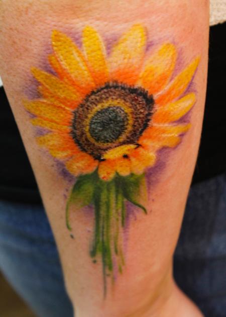 Tattoos - Sunflower - 125364